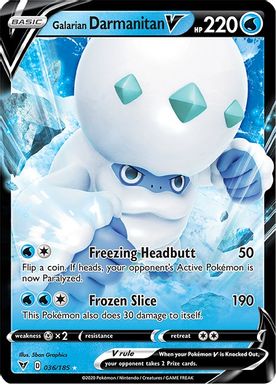 Galarian Darmanitan V card image