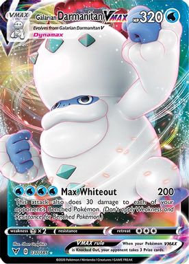 Galarian Darmanitan Vmax — Full Art card image