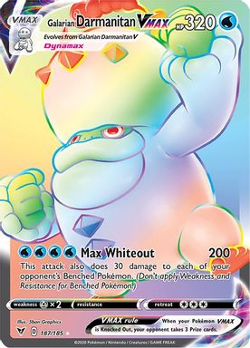 Galarian Darmanitan Vmax — Secret Full Art card image