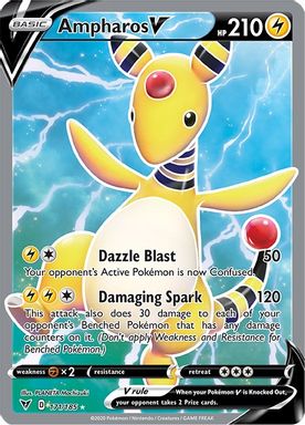 Ampharos V — Full Art card image