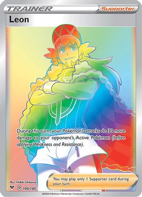Leon — Secret Full Art card image