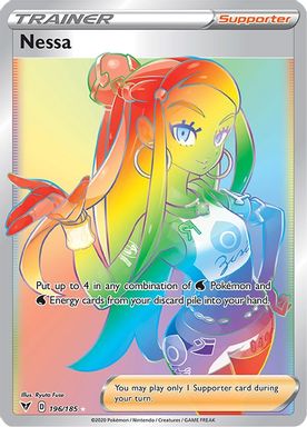 Nessa — Secret Full Art card image