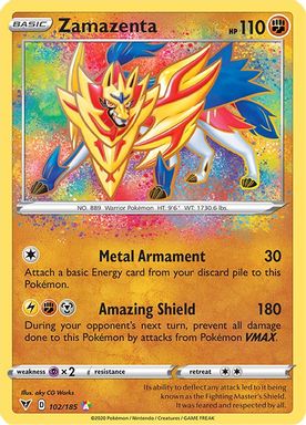 Zamazenta card image