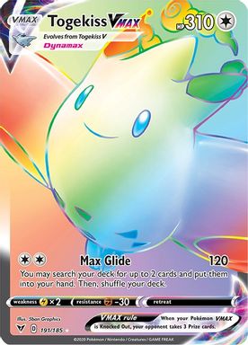 Togekiss Vmax — Secret Full Art card image