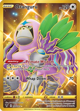 Oranguru — Secret Full Art card image
