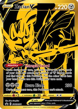 Zacian V — Ultra Premium Collection Full Art card image