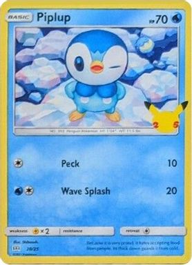 Piplup card image