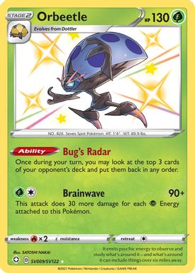 Orbeetle-Holo card image