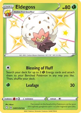 Eldegoss-Holo card image