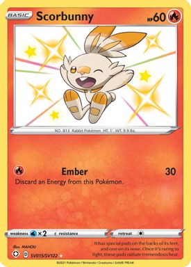 Scorbunny-Holo card image