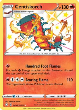 Centiskorch-Holo card image