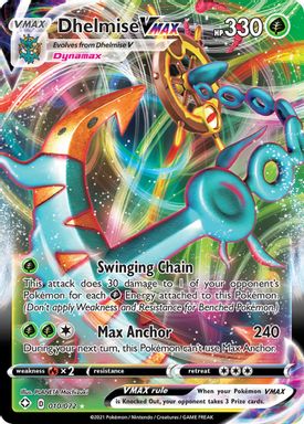 Dhelmise Vmax — Full Art card image