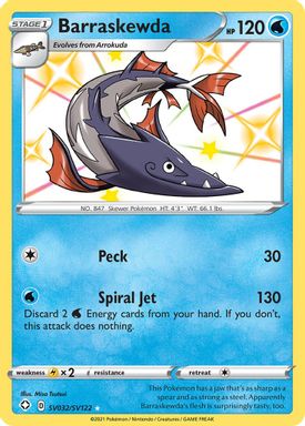 Barraskewda-Holo card image