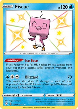 Eiscue-Holo card image