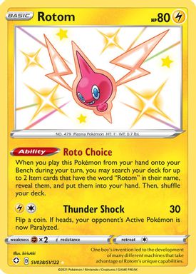 Rotom-Holo card image