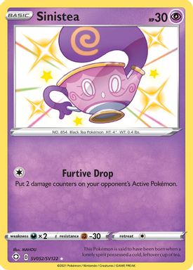 Sinistea-Holo card image