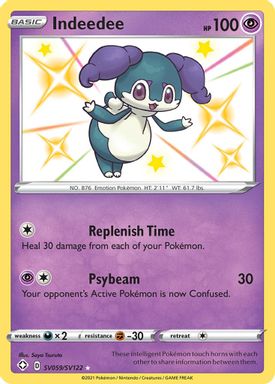 Indeedee-Holo card image
