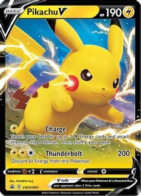 Pikachu V — Pikachu V Box card image