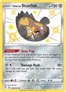Galarian Stunfisk-Holo card image