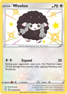 Wooloo-Holo card image