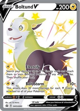 Boltund V — Shining Fates Tins Full Art card image