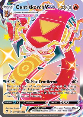 Centiskorch Vmax — Full Art card image