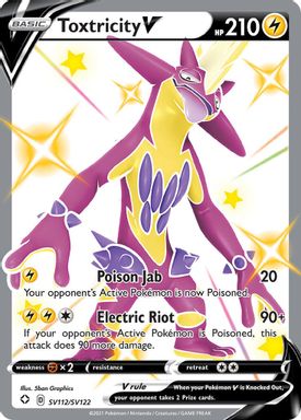 Toxtricity V — Full Art card image