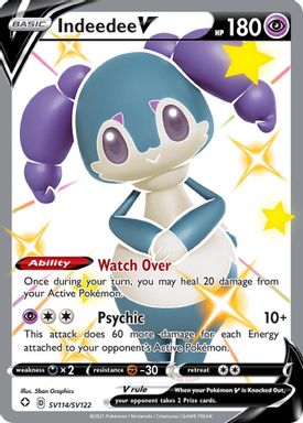 Indeedee V — Full Art card image