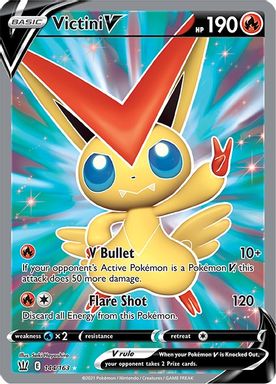 Victini V — Full Art card image