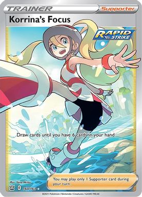 Korrina's Focus — Full Art card image