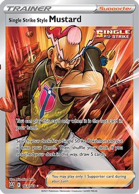 Single Strike Style Mustard — Full Art card image