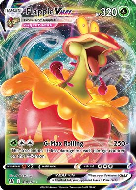 Flapple Vmax — Full Art card image