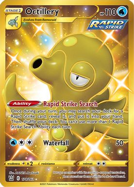 Octillery — Secret Full Art card image