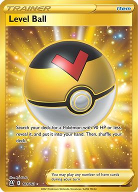 Level Ball — Secret Full Art card image