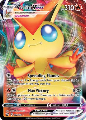 Victini Vmax — Full Art card image