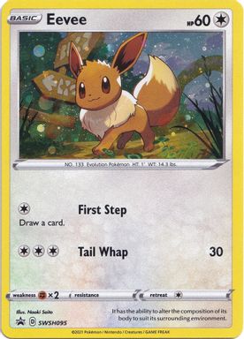 Eevee-Holo — Battle Styles Three Pack Blisters card image