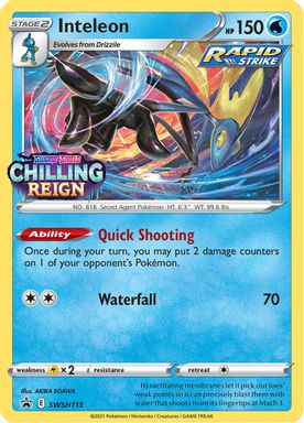 Inteleon-Holo — Prerelease card image