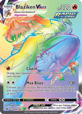 Blaziken Vmax — Secret Full Art card image