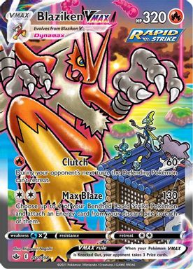 Blaziken Vmax — Secret Full Art card image