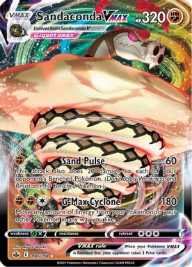 Sandaconda Vmax — Full Art card image