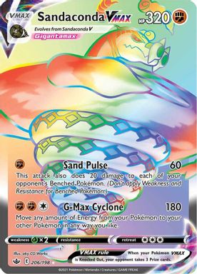 Sandaconda Vmax — Secret Full Art card image