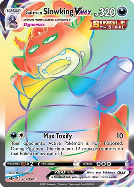 Galarian Slowking Vmax — Secret Full Art card image