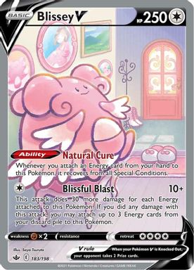 Blissey V — Full Art card image