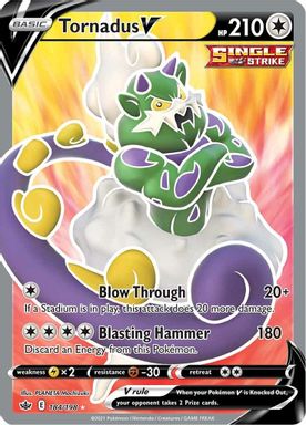 Tornadus V — Full Art card image