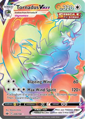 Tornadus Vmax — Secret Full Art card image
