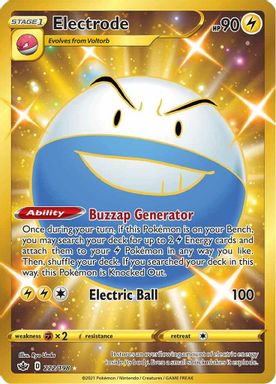 Electrode — Secret Full Art card image