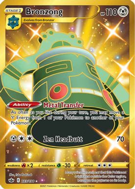 Bronzong — Secret Full Art card image