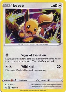 Eevee-Holo — Chilling Reign Three Pack Blisters card image