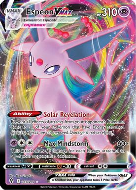 Espeon Vmax — Full Art card image