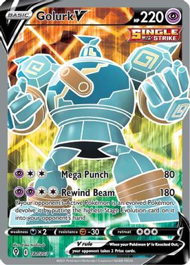 Golurk V — Full Art card image